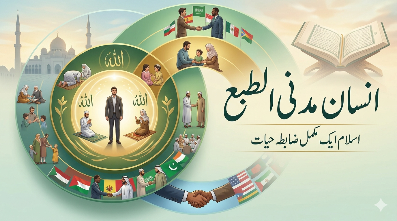 انسان مدنی الطبع | اسلام کا مکمل نظام | چار ذمہ داریاں